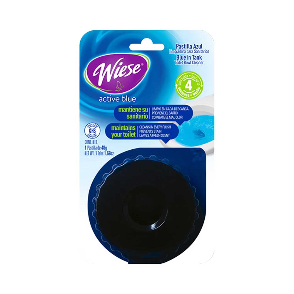 PASTILLA AZUL PARA TANQUE DE BAÑO WIESE