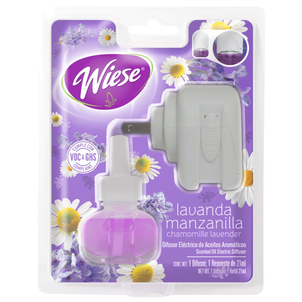 DIFUSOR AROMATIZANTE WISE 21 ML.